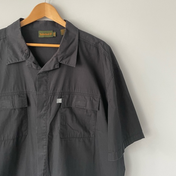 Timberland Black Button Down Shirt - Picture 3 of 8